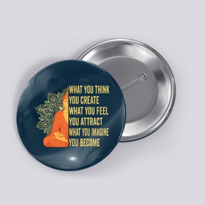 Buddha Meditation Law Of Attraction Button