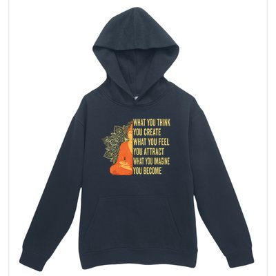 Buddha Meditation Law Of Attraction Urban Pullover Hoodie