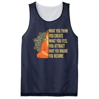 Buddha Meditation Law Of Attraction Mesh Reversible Basketball Jersey Tank