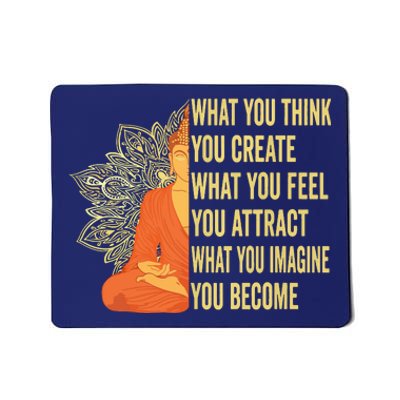 Buddha Meditation Law Of Attraction Mousepad