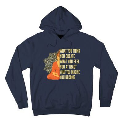 Buddha Meditation Law Of Attraction Tall Hoodie