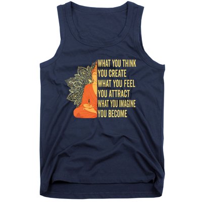 Buddha Meditation Law Of Attraction Tank Top