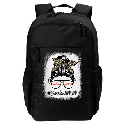 Baseball Mom Leopard Mothers Day Women Baseball Mama Backpack