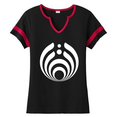 BASSNECTAR Music Logo DJ Lorin Ashton Dance Techno Ladies Halftime Notch Neck Tee