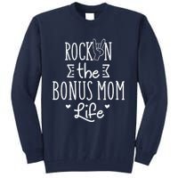 Bonus Mom Life - Mothers Day Gift Best Step Mom Outfit Tall Sweatshirt