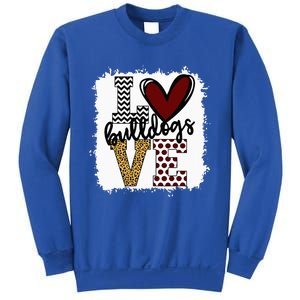 Bulldogs Mascot Love School Spirit Fantastic Gifts Sweatshirt