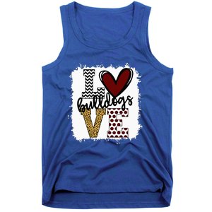 Bulldogs Mascot Love School Spirit Fantastic Gifts Tank Top