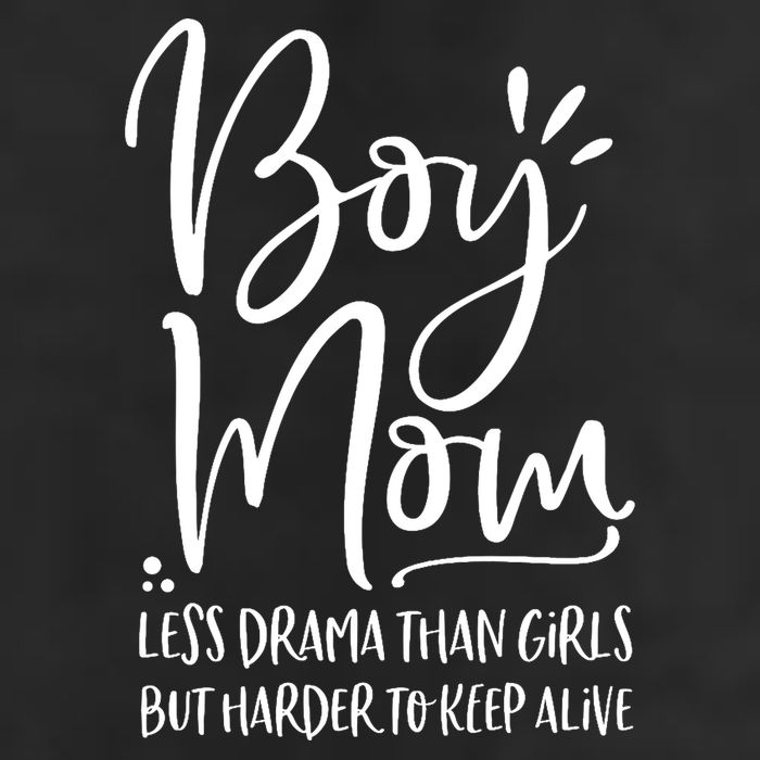 Boy Mom Less Drama Than Girl But Harder To Keep Alive 11oz C Handle Ceramic Mug