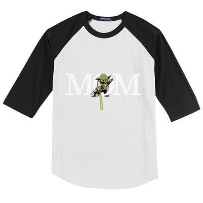 Best Mom Lightsaber Mother’S Day Gift Kids Colorblock Raglan Jersey