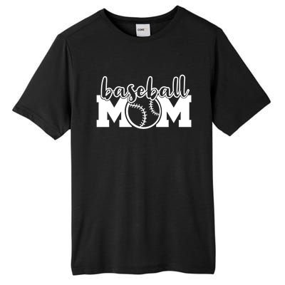 Baseball Mom Life Baller Parent Gameday Softball Mama Gift Meaningful Gift Tall Fusion ChromaSoft Performance T-Shirt