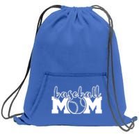 Baseball Mom Life Baller Parent Gameday Softball Mama Gift Meaningful Gift Sweatshirt Cinch Pack Bag