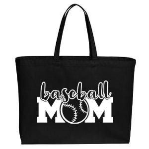 Baseball Mom Life Baller Parent Gameday Softball Mama Gift Meaningful Gift Cotton Canvas Jumbo Tote