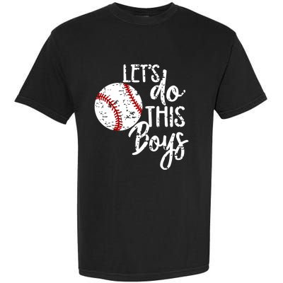 Baseball Mom Lets Do This Spirit Wear Gift Garment-Dyed Heavyweight T-Shirt