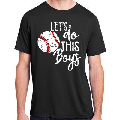 Baseball Mom Lets Do This Spirit Wear Gift Adult ChromaSoft Performance T-Shirt