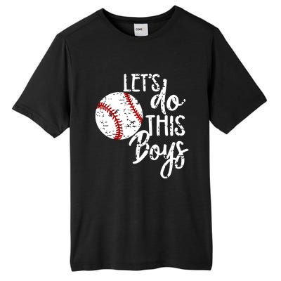 Baseball Mom Lets Do This Spirit Wear Gift Tall Fusion ChromaSoft Performance T-Shirt