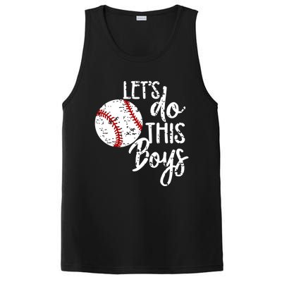 Baseball Mom Lets Do This Spirit Wear Gift PosiCharge Competitor Tank