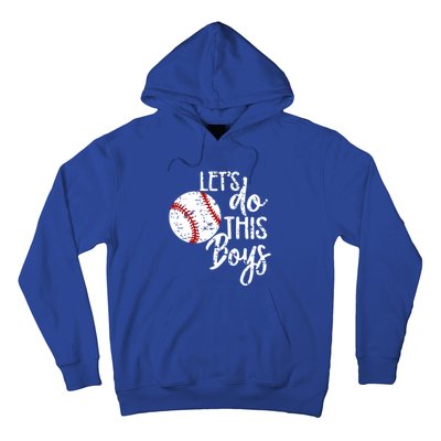 Baseball Mom Lets Do This Spirit Wear Gift Hoodie