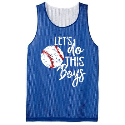 Baseball Mom Lets Do This Spirit Wear Gift Mesh Reversible Basketball Jersey Tank