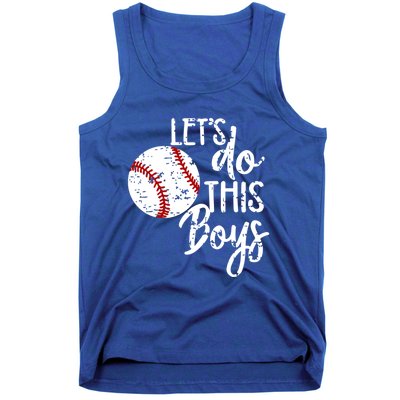 Baseball Mom Lets Do This Spirit Wear Gift Tank Top