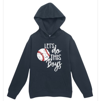 Baseball Mom Lets Do This Spirit Wear Gift Urban Pullover Hoodie