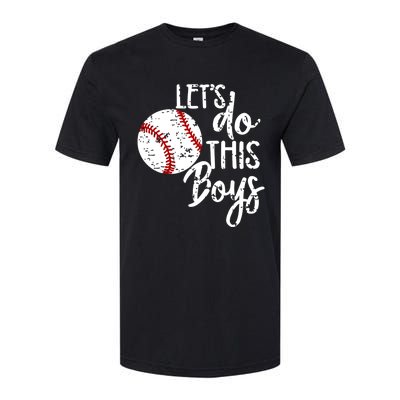 Baseball Mom Lets Do This Spirit Wear Gift Softstyle CVC T-Shirt