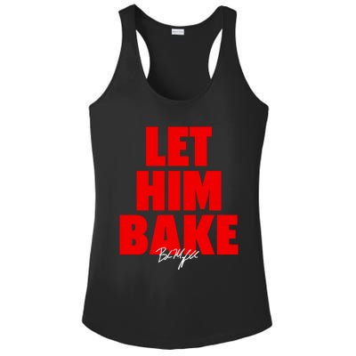 Baker Mayfield Let Him Bake Ladies PosiCharge Competitor Racerback Tank