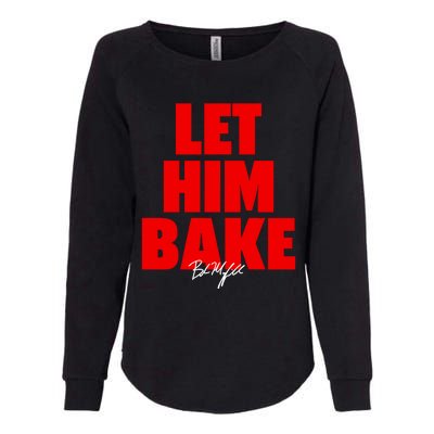 Baker Mayfield Let Him Bake Womens California Wash Sweatshirt