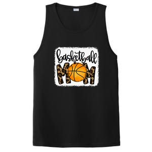 Basketball Mom Leopard Basketball Mama PosiCharge Competitor Tank