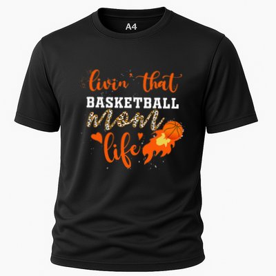 Basketball Mom Livin' That Basketball Mom Life Mother's Day Performance Shirt