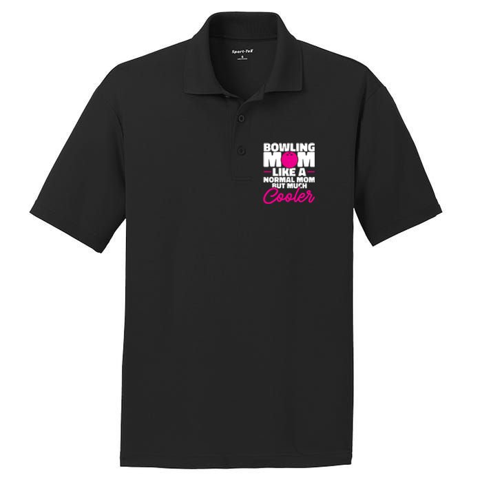 Bowling Mom Like A Normal Mom But Much Cooler Bowler Meaningful Gift PosiCharge RacerMesh Polo