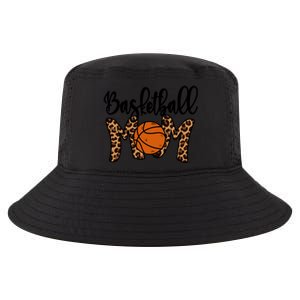 Basketball Mom Leopard Basketball Mama Mothers Day Mom Gift Cool Comfort Performance Bucket Hat