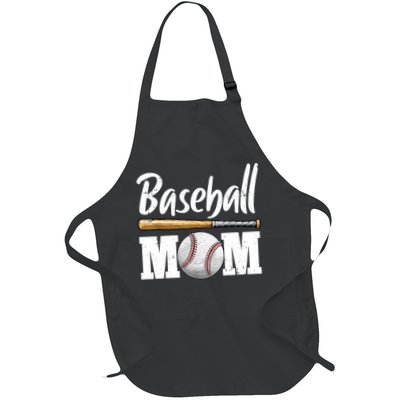 Baseball Mom Leopard Print Baseball Mama Mother's Day Apron