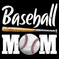 Baseball Mom Leopard Print Baseball Mama Mother's Day Toddler Sweatshirt