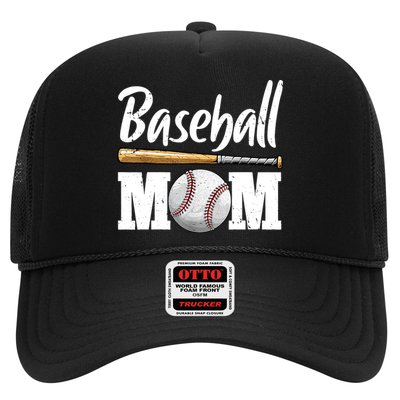 Baseball Mom Leopard Print Baseball Mama Mother's Day Hat
