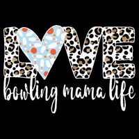 Bowling Mama Life Bowling Mom Of A Bowler Mother Drawstring Bag