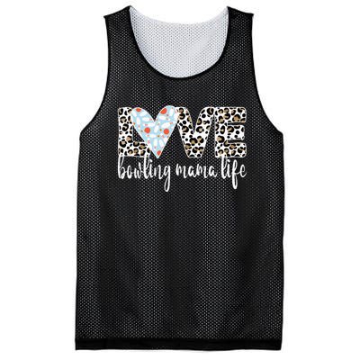 Bowling Mama Life Bowling Mom Of A Bowler Mother Mesh Reversible Basketball Jersey Tank