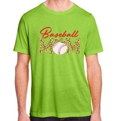 Baseball Mom Leopard Bandana Funny Softball Mom Mother's Day Gift Adult ChromaSoft Performance T-Shirt