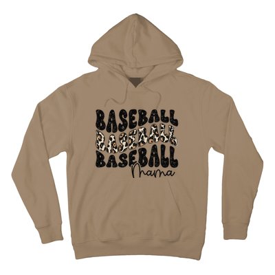 Baseball Mama Leopard Proud Baseball Mom Game Day Hoodie