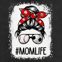 Bleached Mom Life Soccer Messy Bun Baseball Game Day Adult Drive Performance Visor