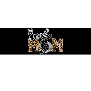 Band Mom Leopard Print Proud Band Mom Musical Marching Band Bumper Sticker