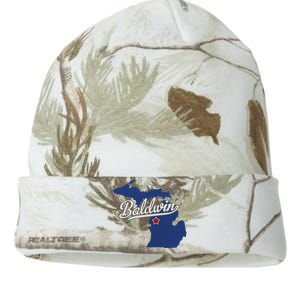 Baldwin Michigan Lake County Mi Map Kati Licensed 12" Camo Beanie