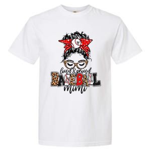 Baseball Mimi Leopard Loud And Proud Baseball Mimi Garment-Dyed Heavyweight T-Shirt