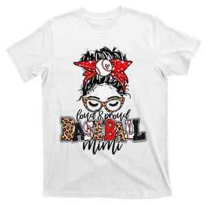 Baseball Mimi Leopard Loud And Proud Baseball Mimi T-Shirt