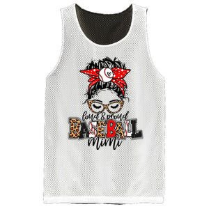 Baseball Mimi Leopard Loud And Proud Baseball Mimi Mesh Reversible Basketball Jersey Tank