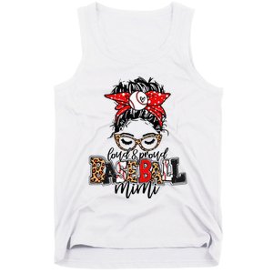 Baseball Mimi Leopard Loud And Proud Baseball Mimi Tank Top