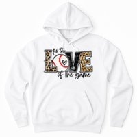 Baseball Mom Leopard For The Love of The Game Baseball Hoodie