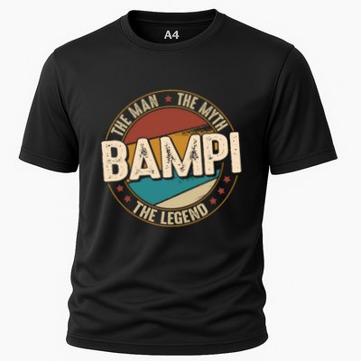 Bampi Myth Legend Funny Fathers Day Bampi Gift Performance Shirt