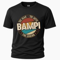 Bampi Myth Legend Funny Fathers Day Bampi Gift Cooling Performance Crew T-Shirt