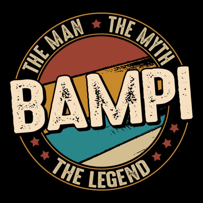 Bampi Myth Legend Funny Fathers Day Bampi Gift Cooling Performance Crew T-Shirt