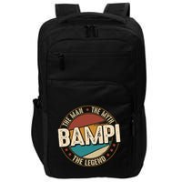 Bampi Myth Legend Funny Fathers Day Bampi Gift Impact Tech Backpack